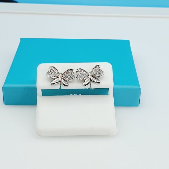 "925 Sterling Silver CZ Beautiful Earrings for Women, 1USPAR4234 - Picture 7 of 11